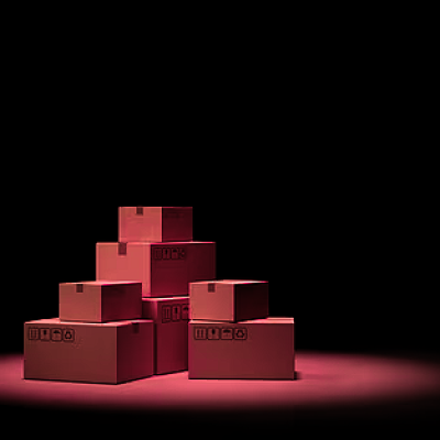 heaps-closed-cardboard-boxes-spotlighted-black-background_172429-31
